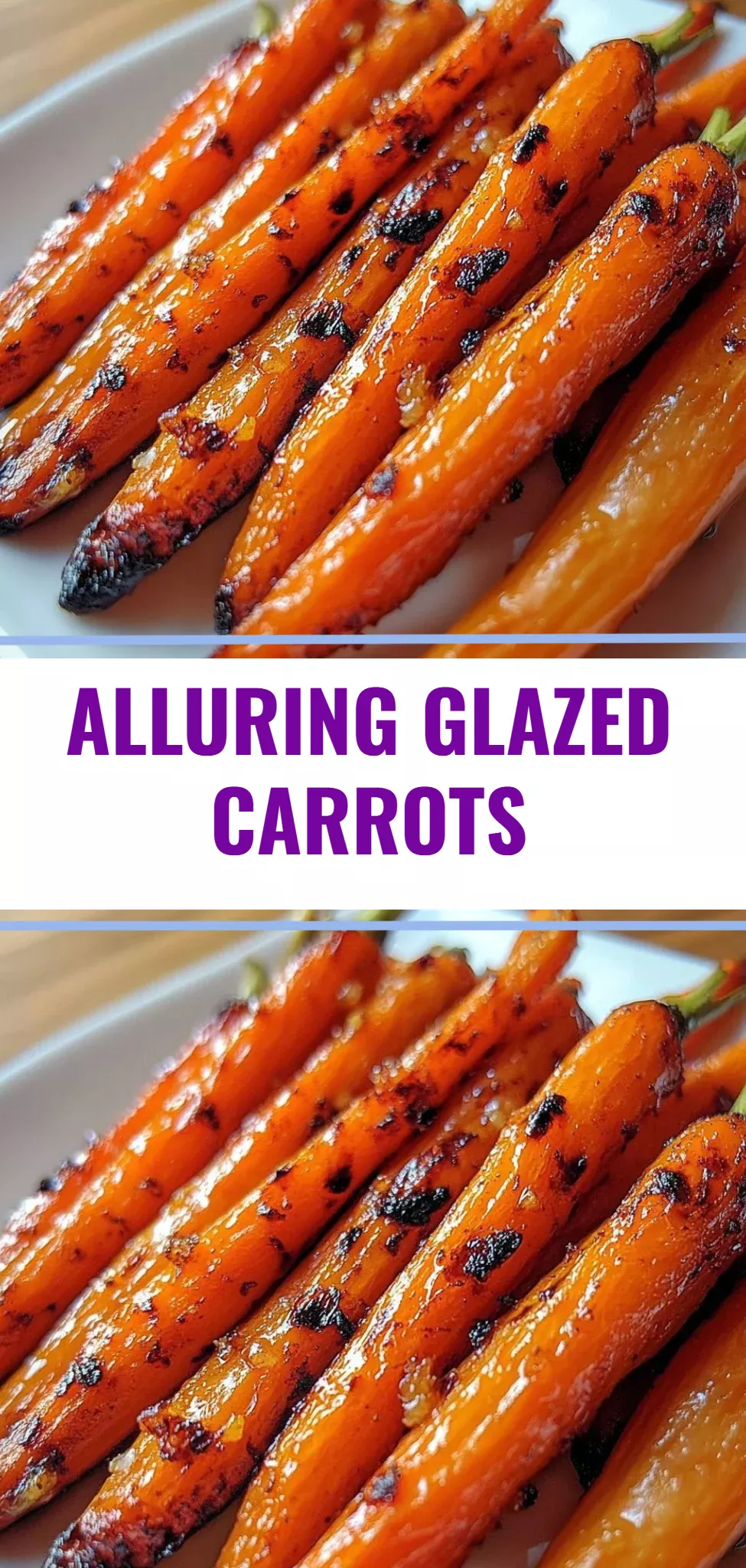 Alluring Glazed Carrots