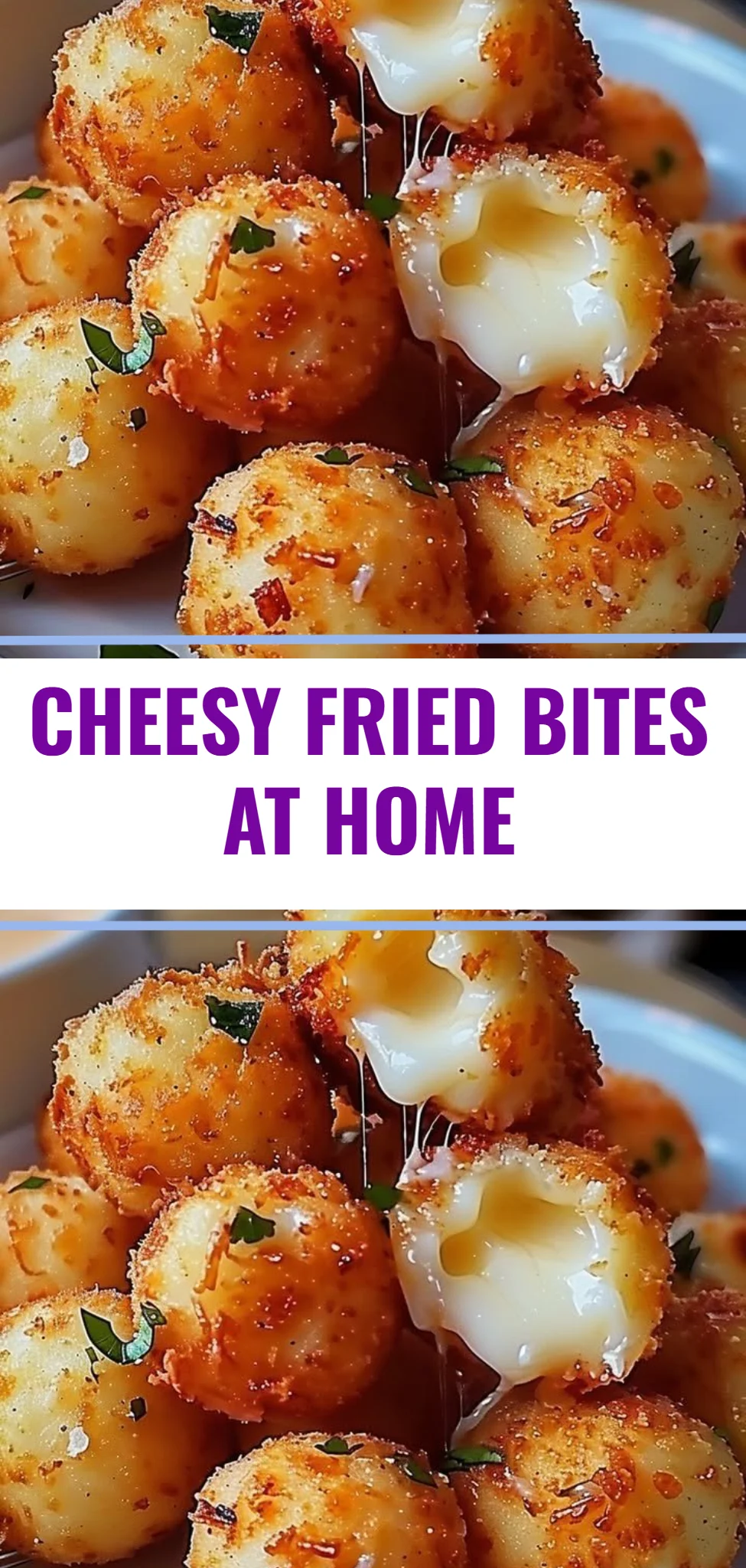 Cheesy Fried Bites at Home