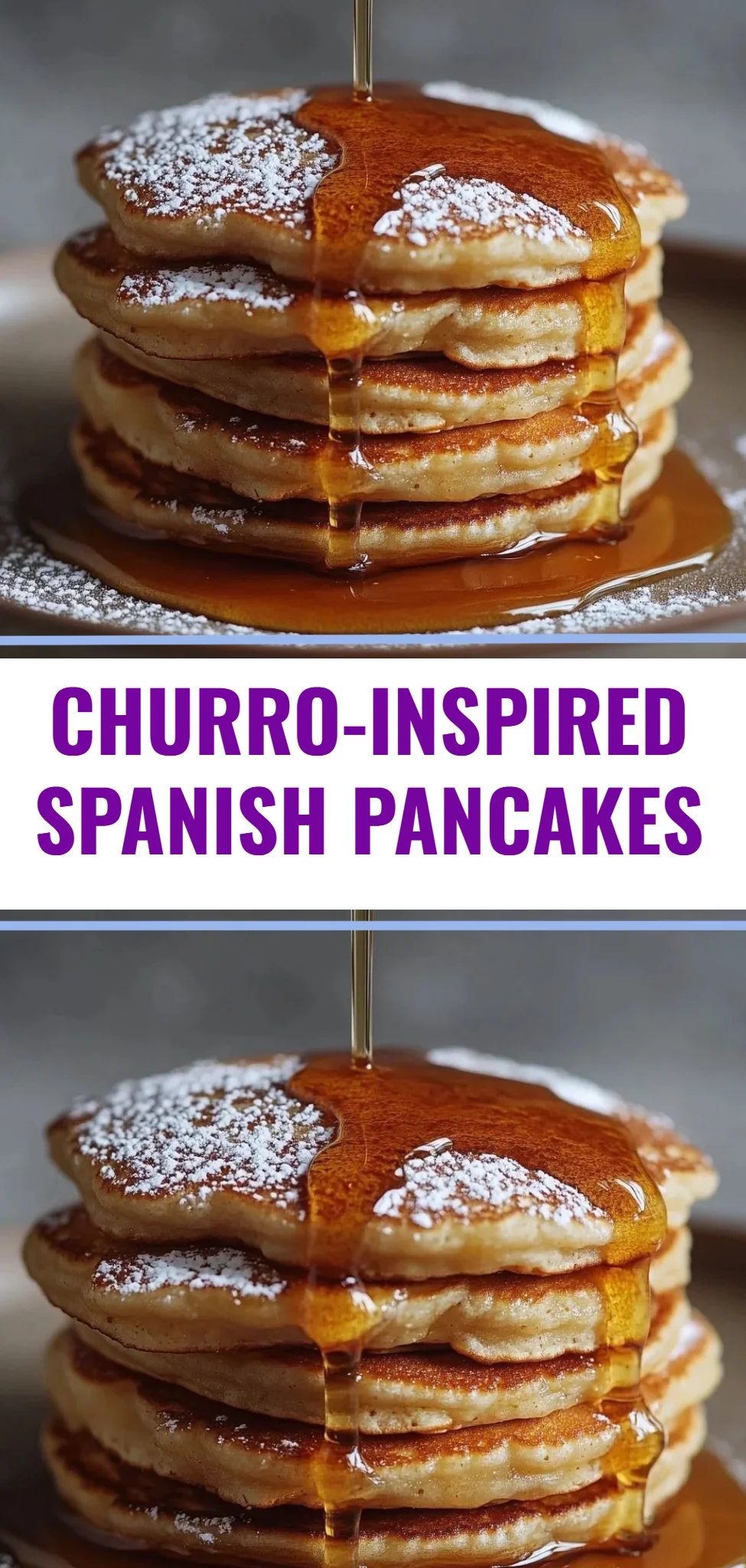 Churro-Inspired Spanish Pancakes