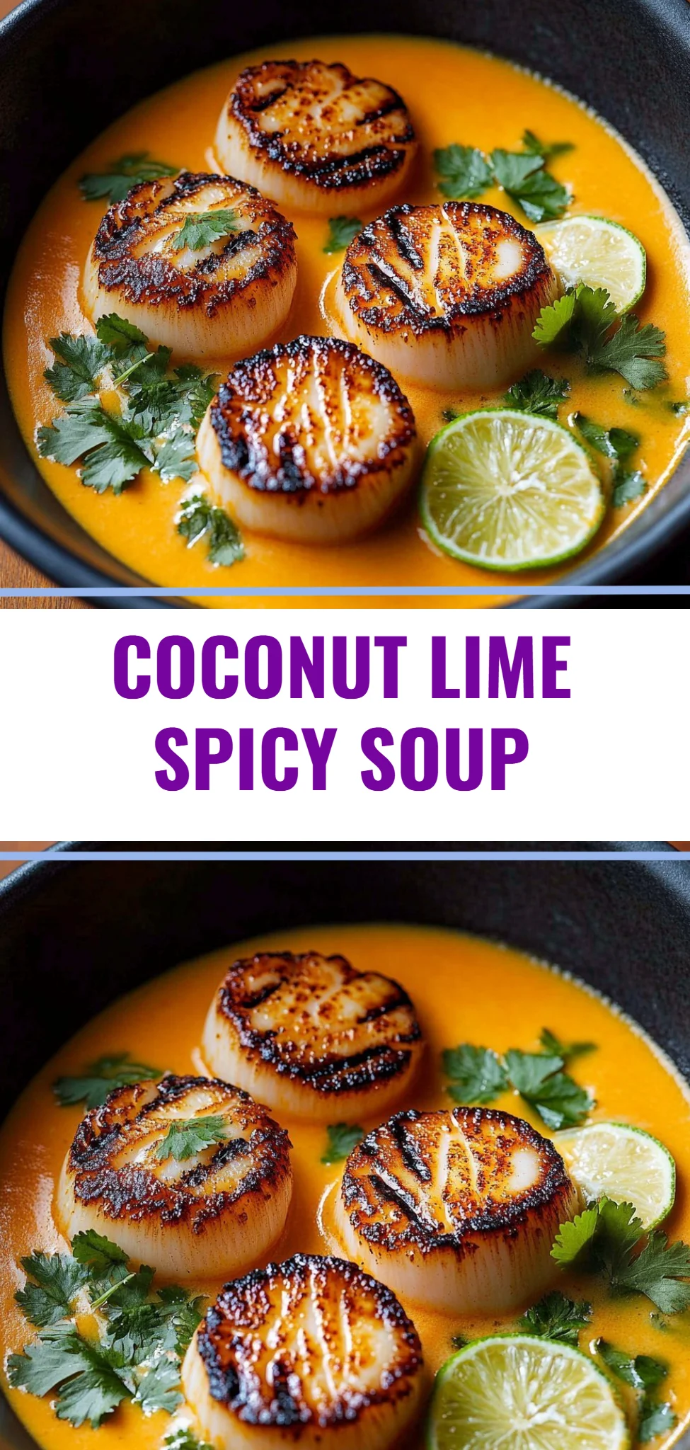 Coconut Lime Spicy Soup