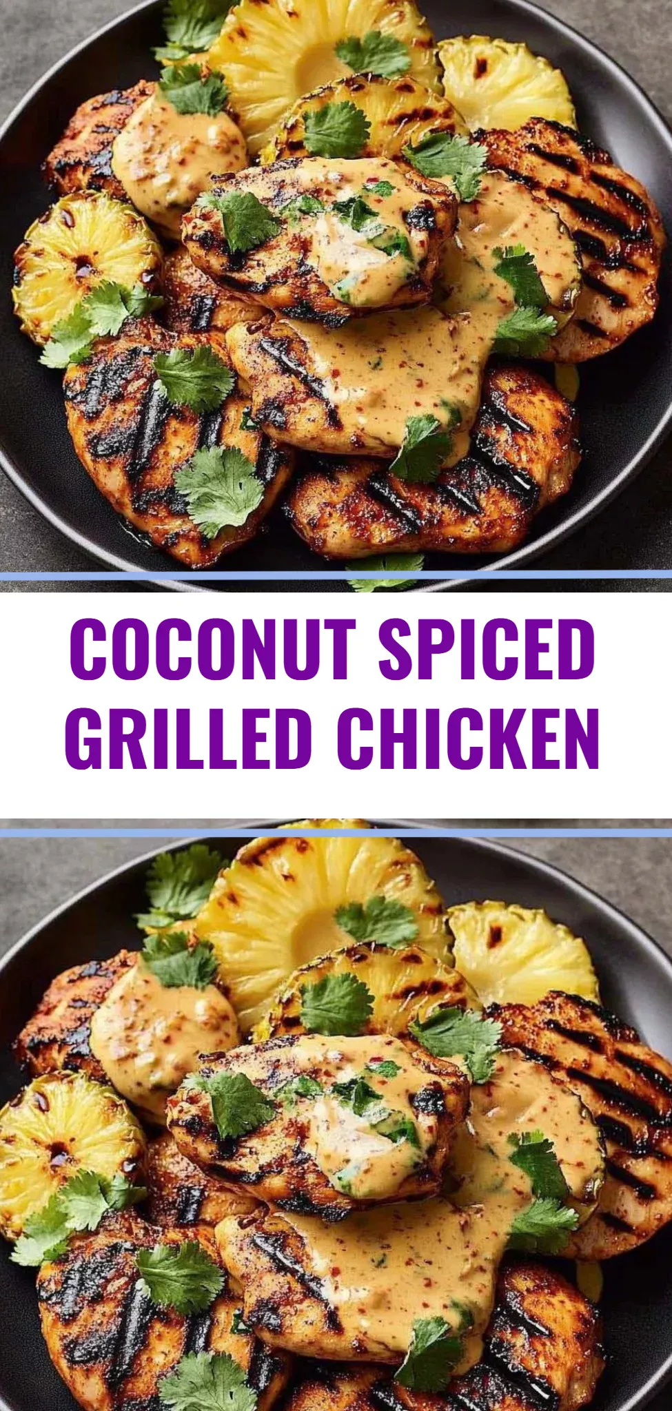 Coconut Spiced Grilled Chicken