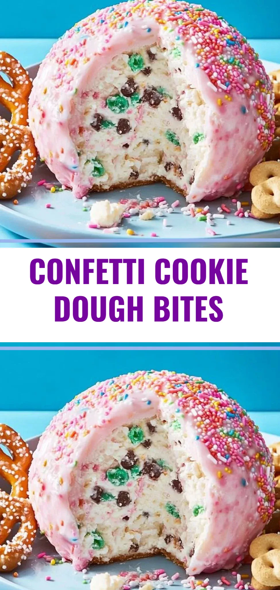 Confetti Cookie Dough Bites