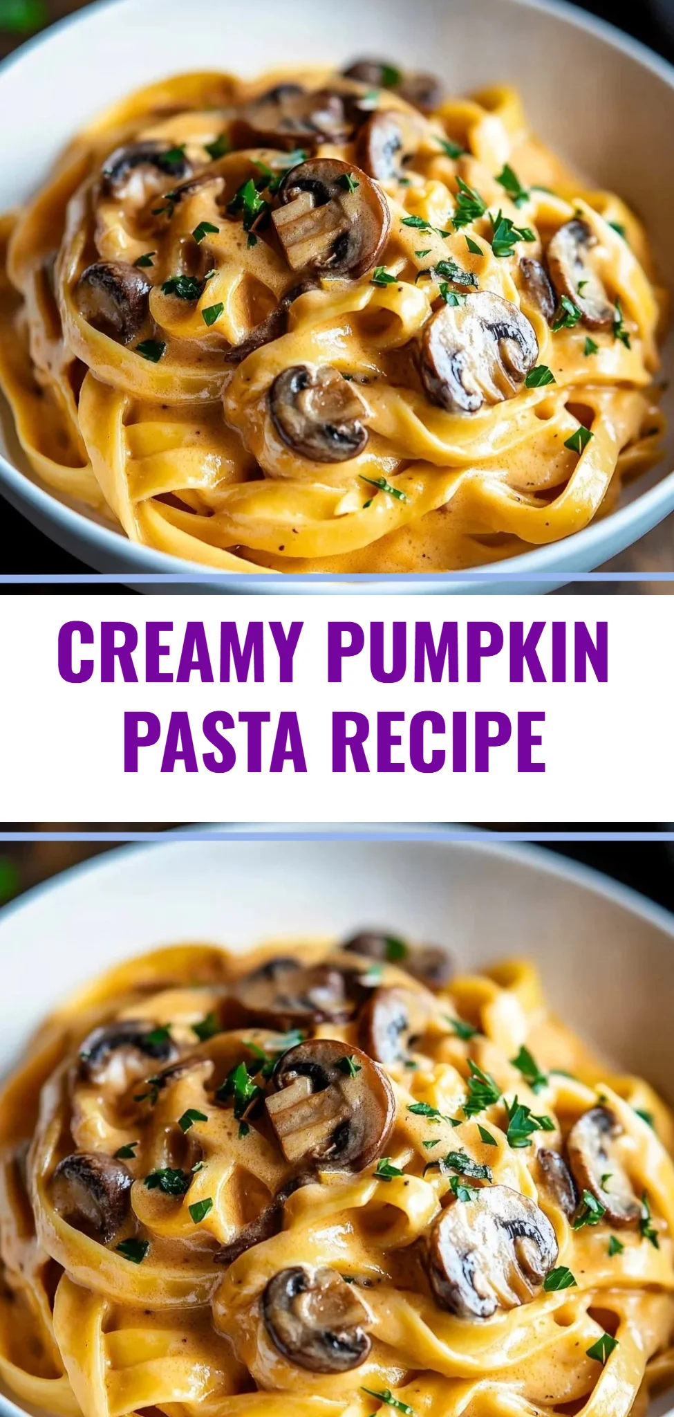 Creamy Pumpkin Pasta Recipe