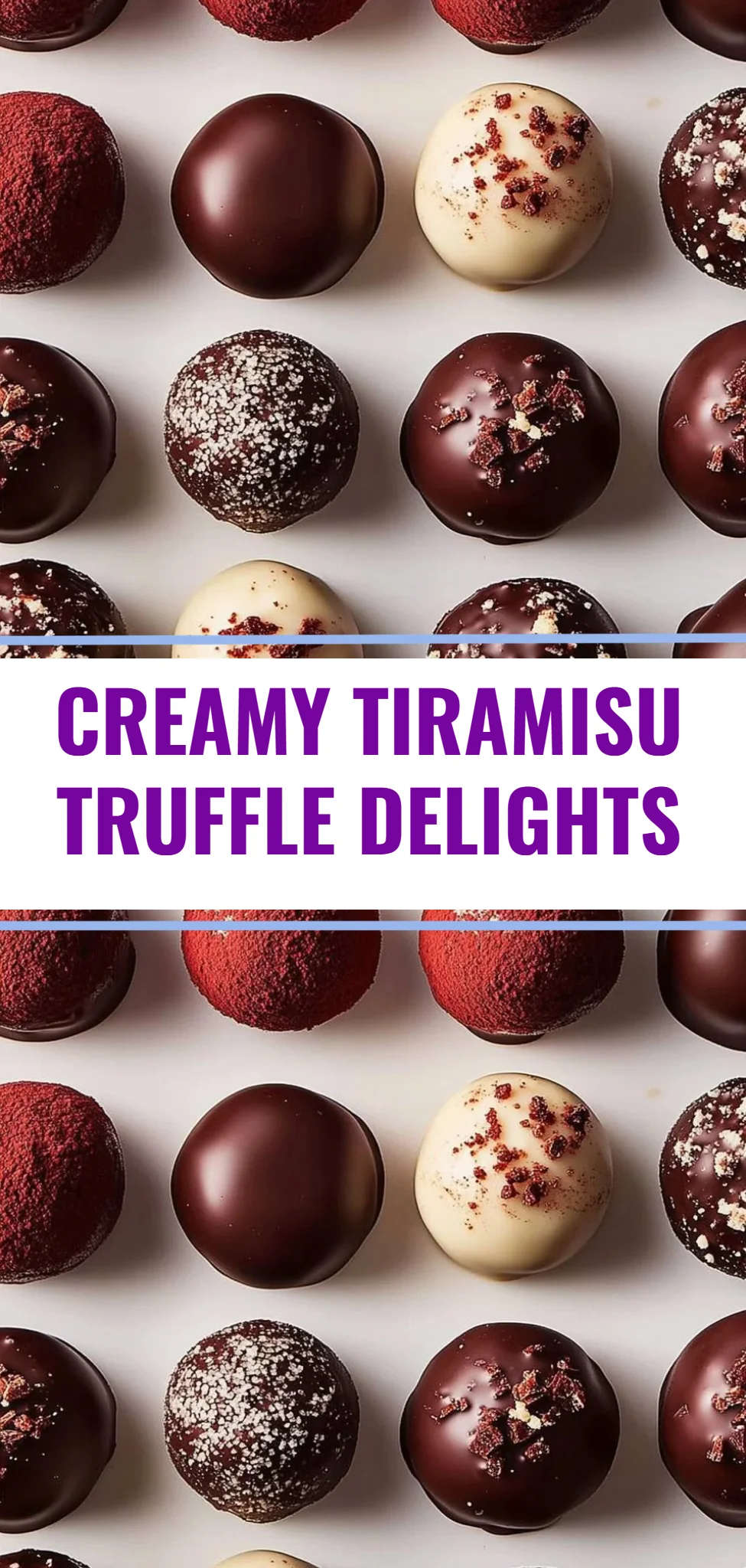 Creamy Tiramisu Truffle Delights