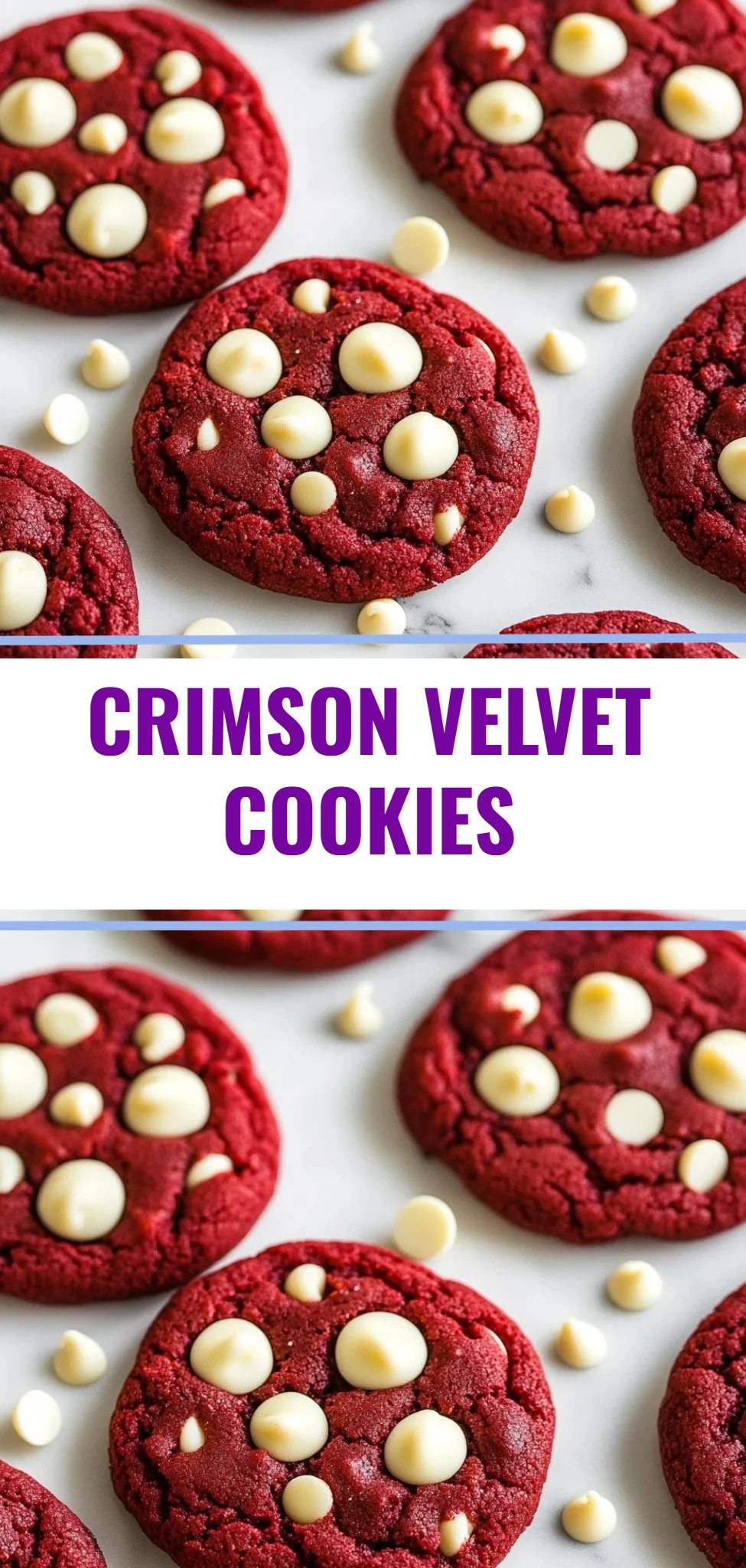 Crimson Velvet Cookies
