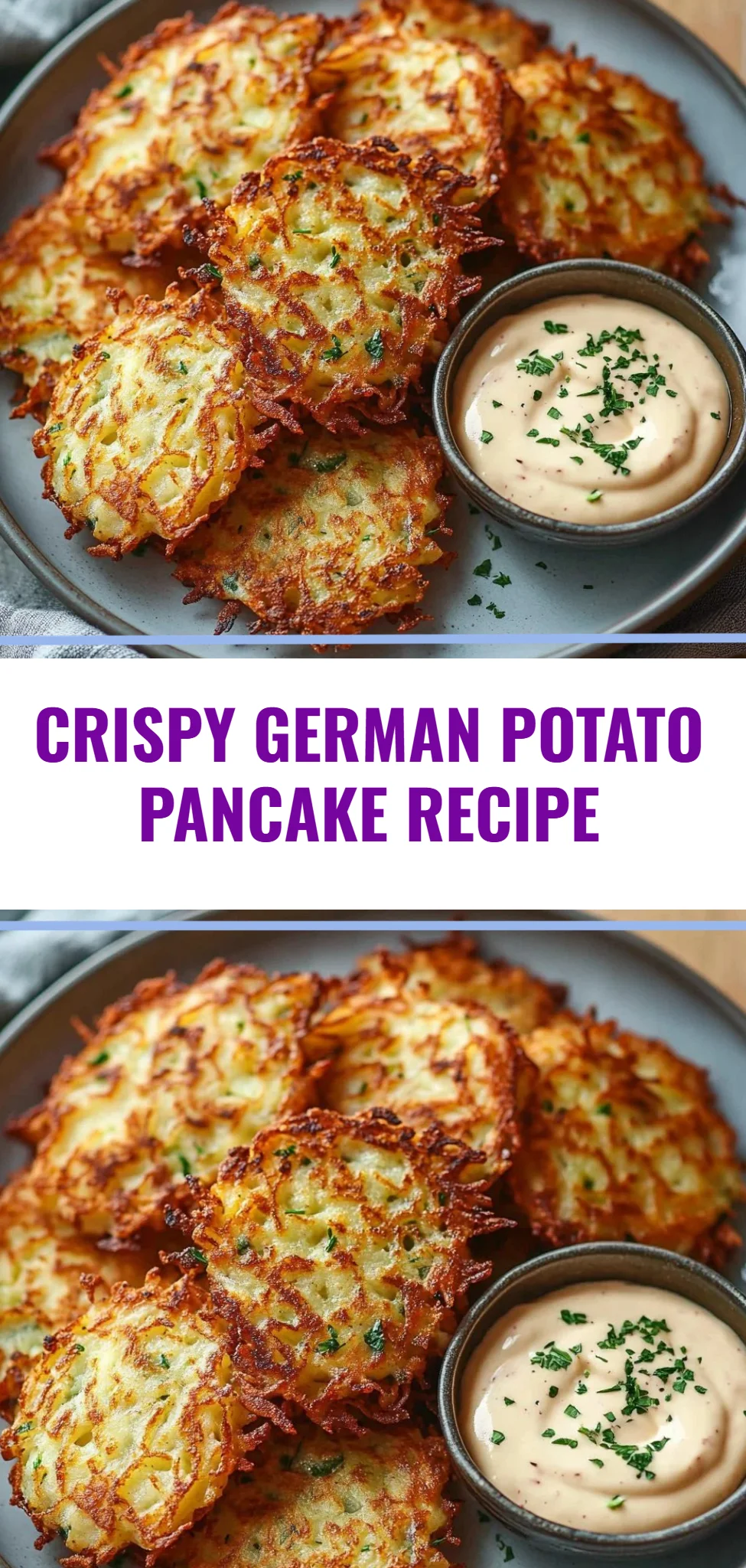 Crispy German Potato Pancake Recipe