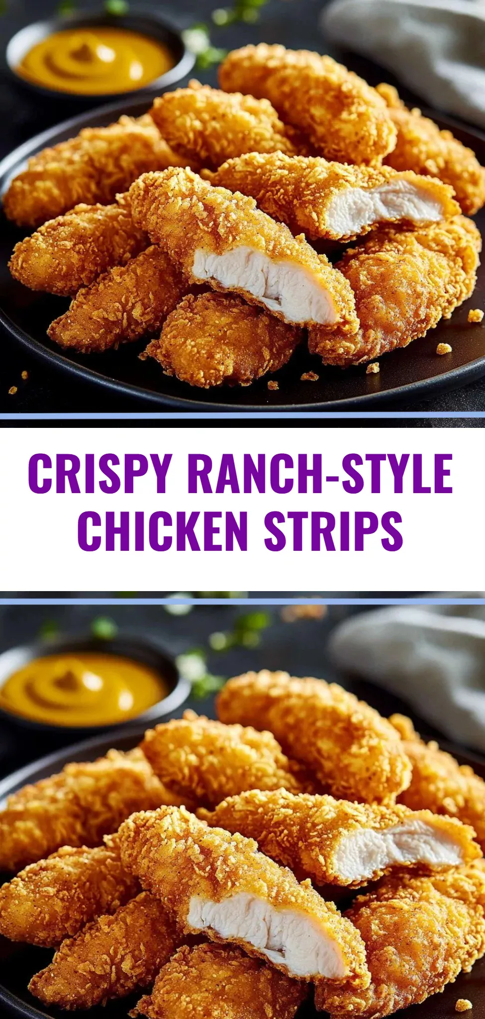 Crispy Ranch-Style Chicken Strips