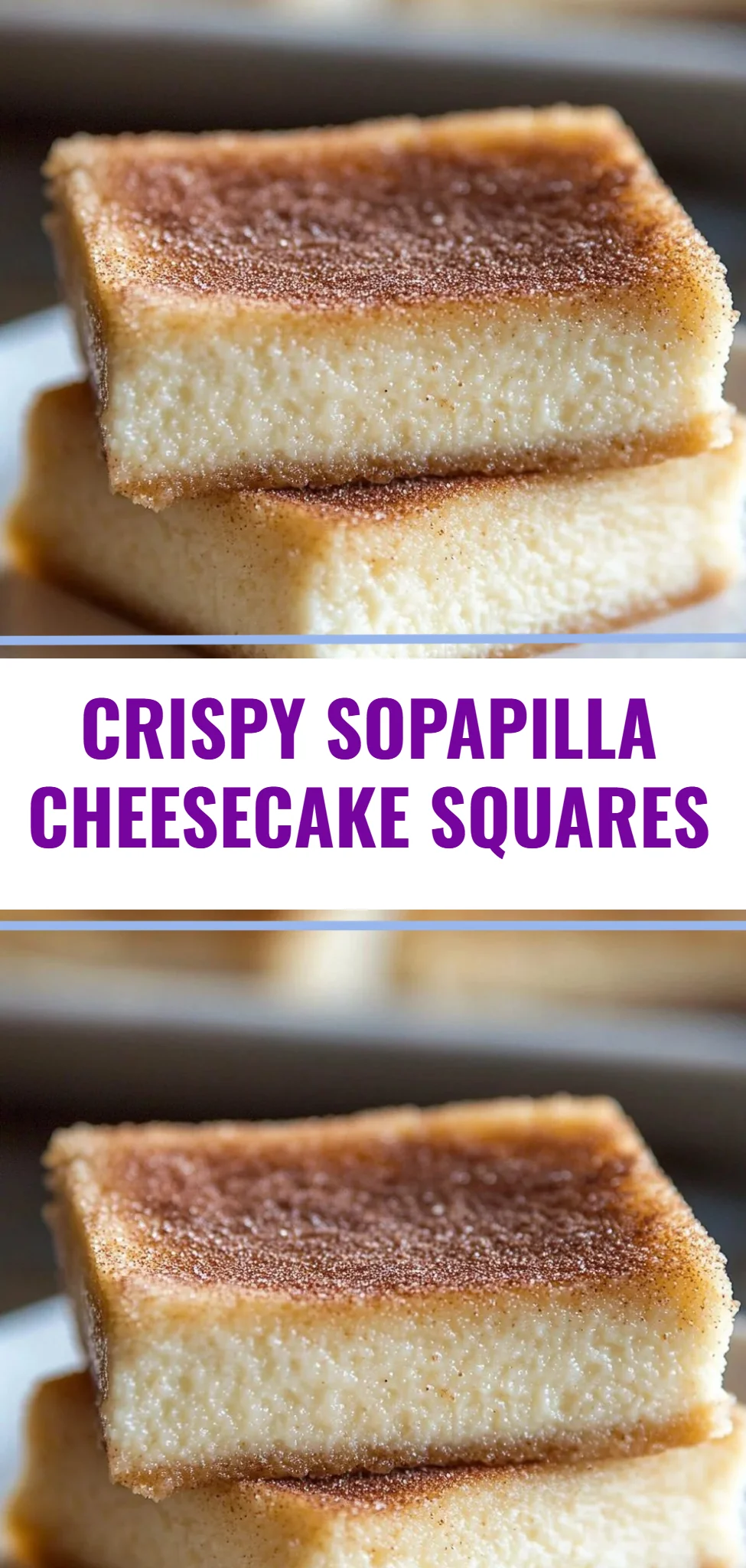 Crispy Sopapilla Cheesecake Squares