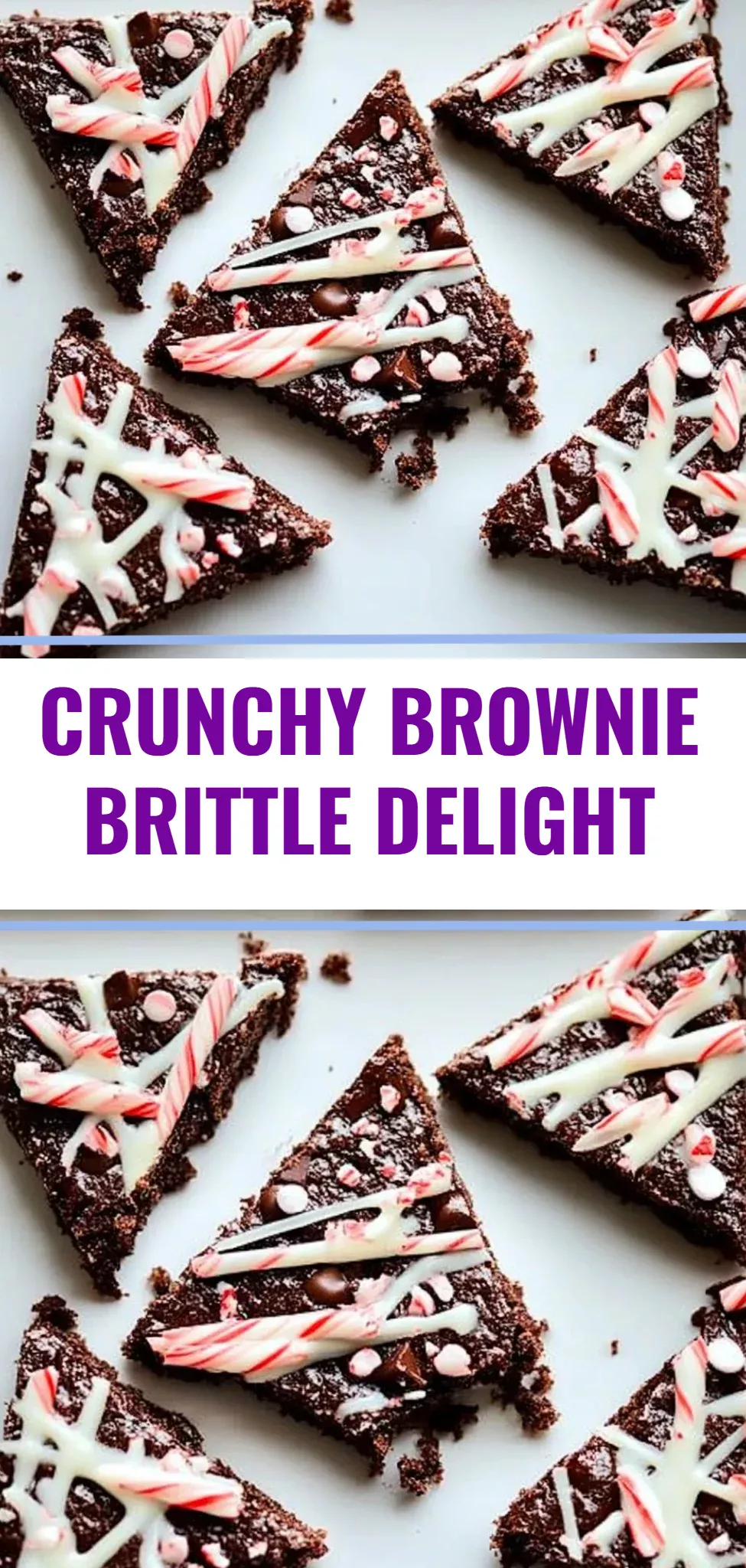 Crunchy Brownie Brittle Delight