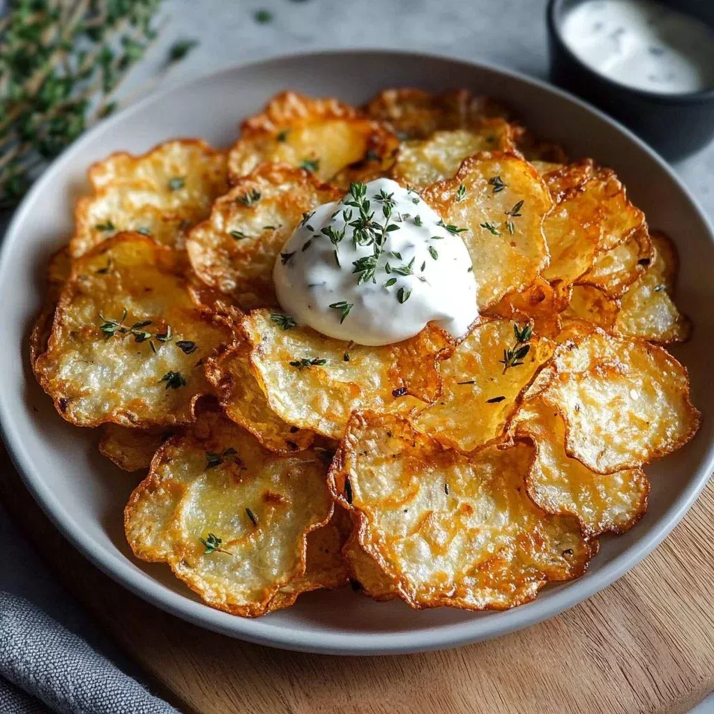A bowl of crunchy cottage cheese chips, a healthy snack alternative.