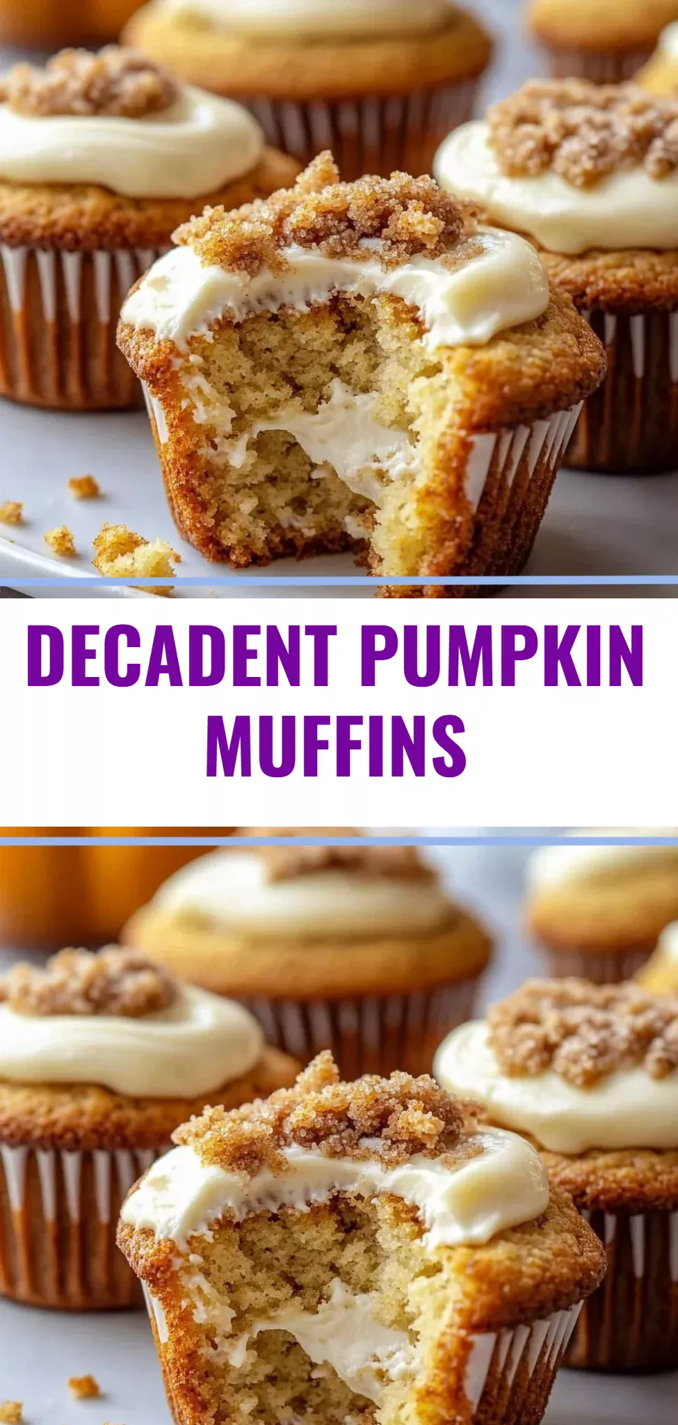 Decadent Pumpkin Muffins