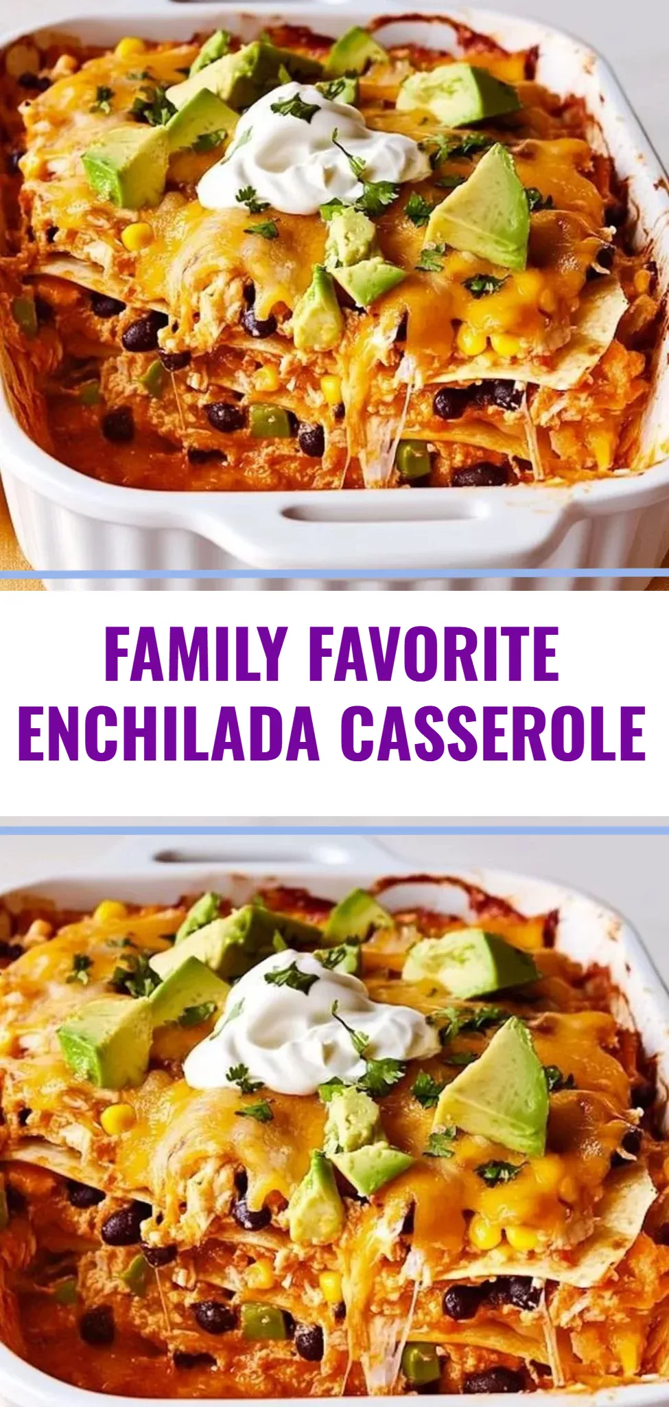 Family Favorite Enchilada Casserole