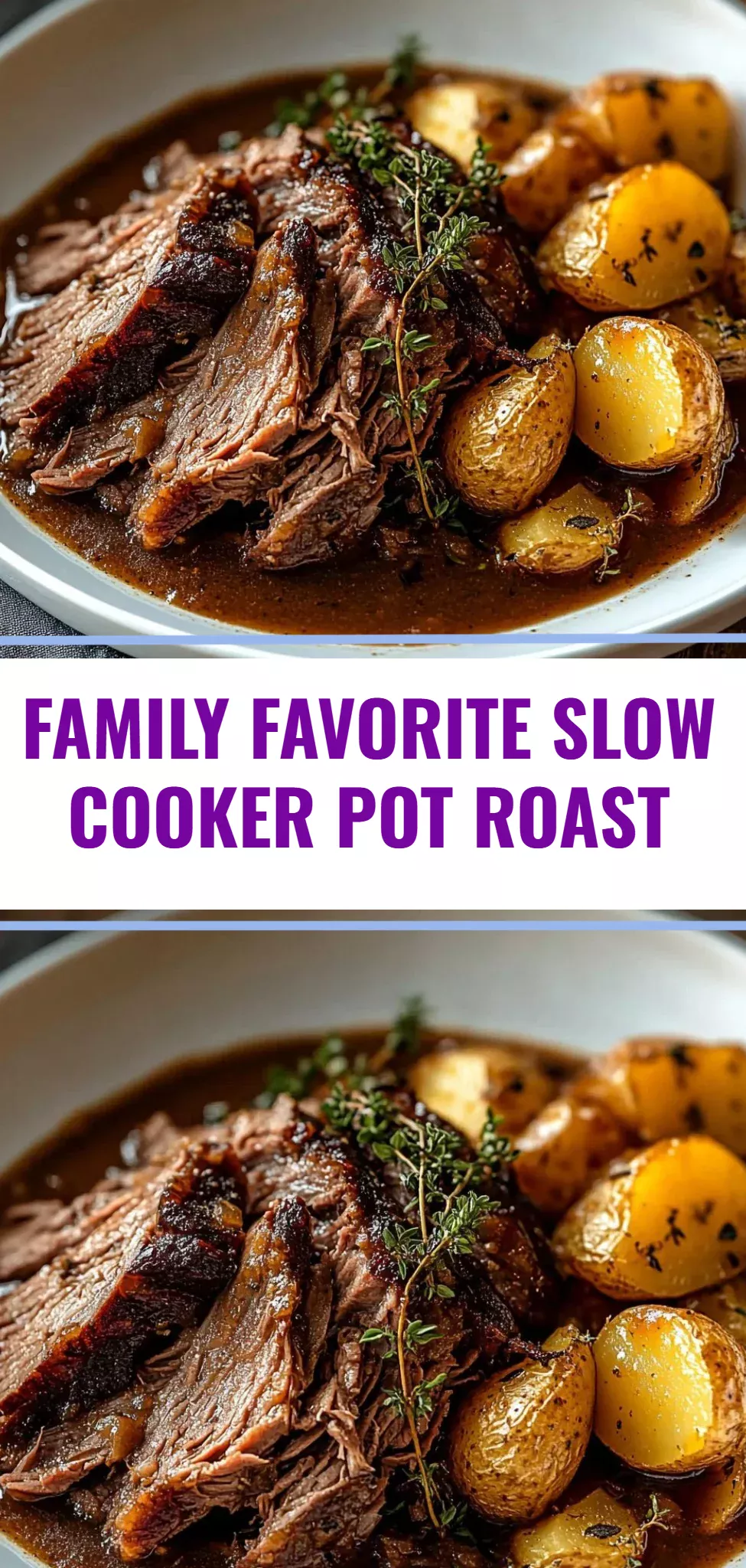 Family Favorite Slow Cooker Pot Roast
