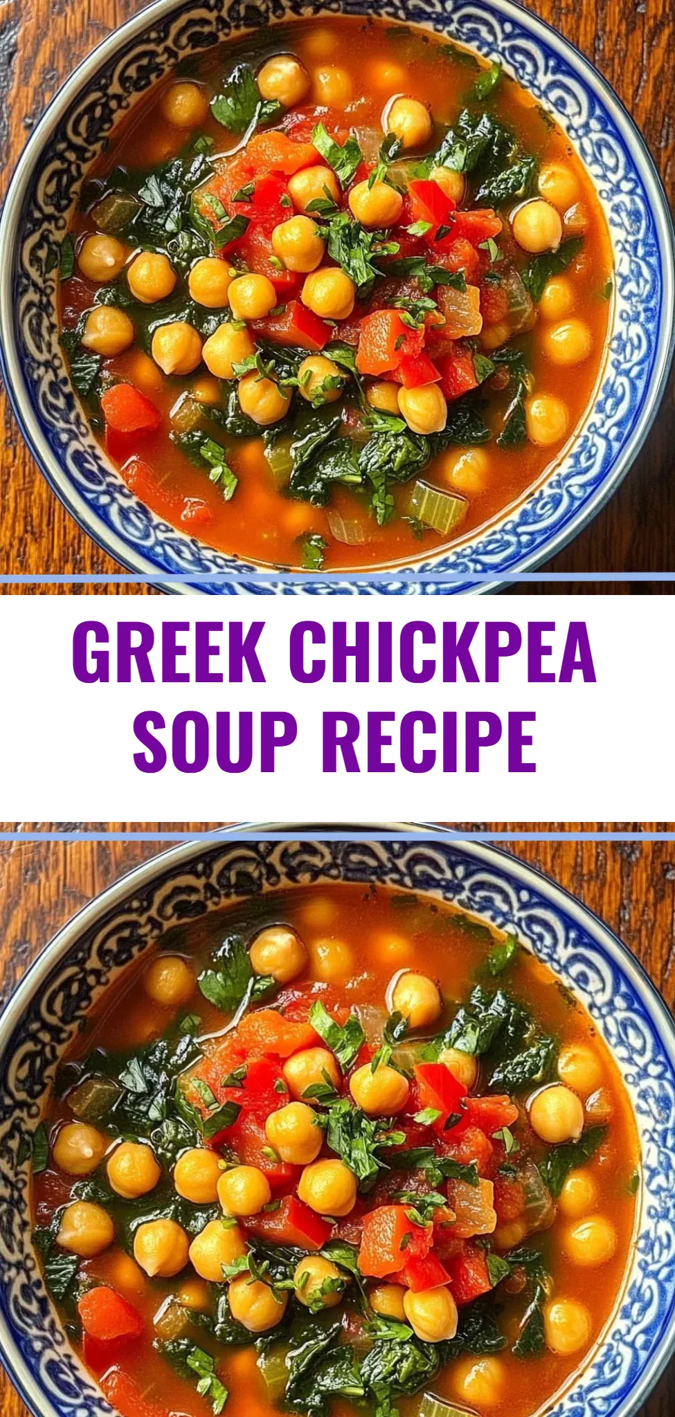 Greek Chickpea Soup Recipe