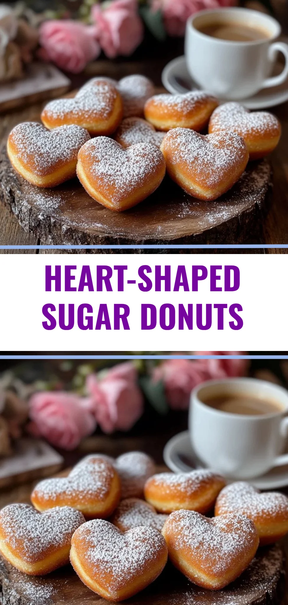 Heart-Shaped Sugar Donuts