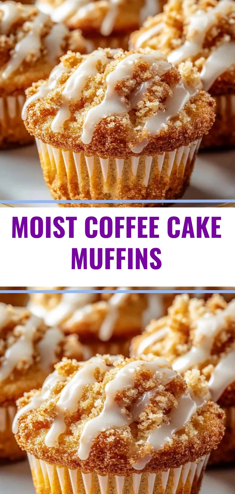 Moist Coffee Cake Muffins