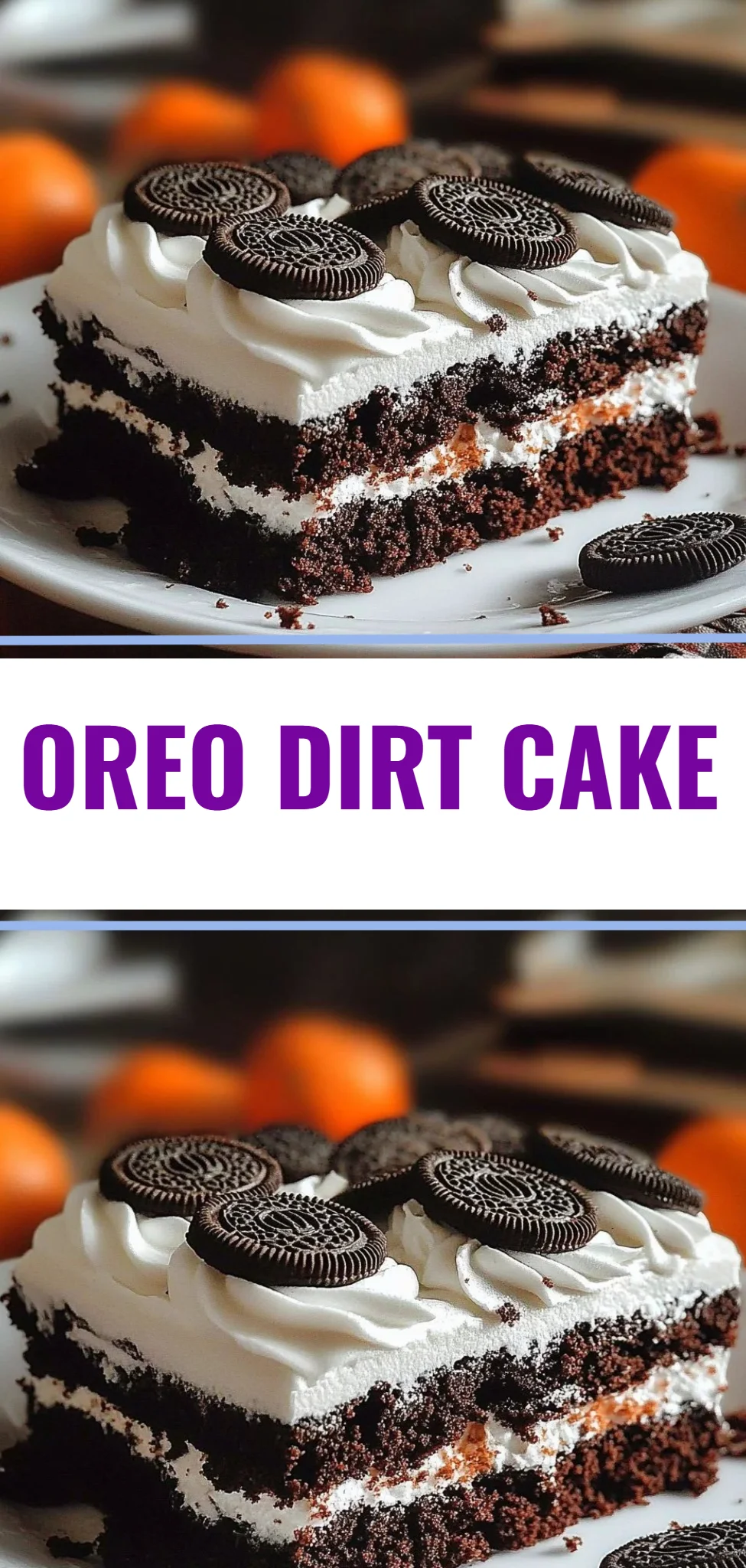 OREO Dirt Cake