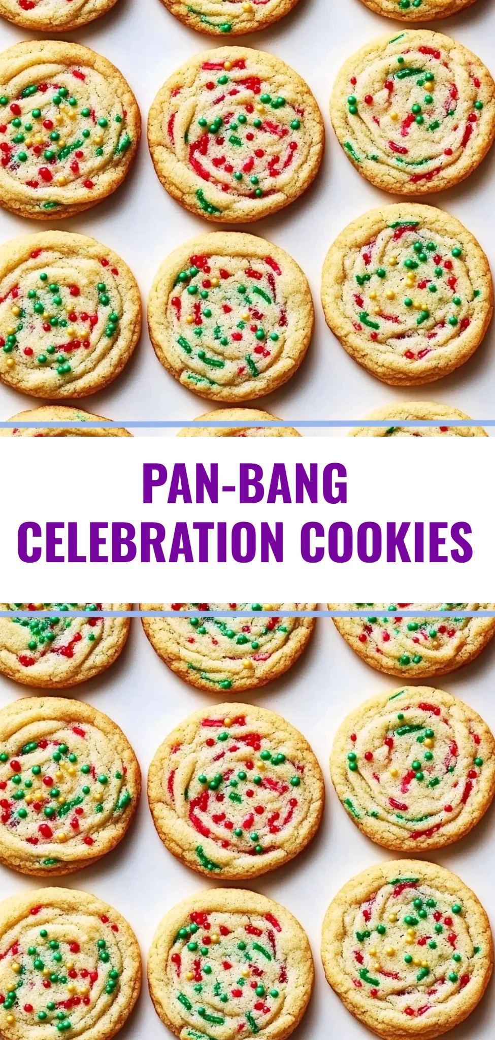 Pan-Bang Celebration Cookies