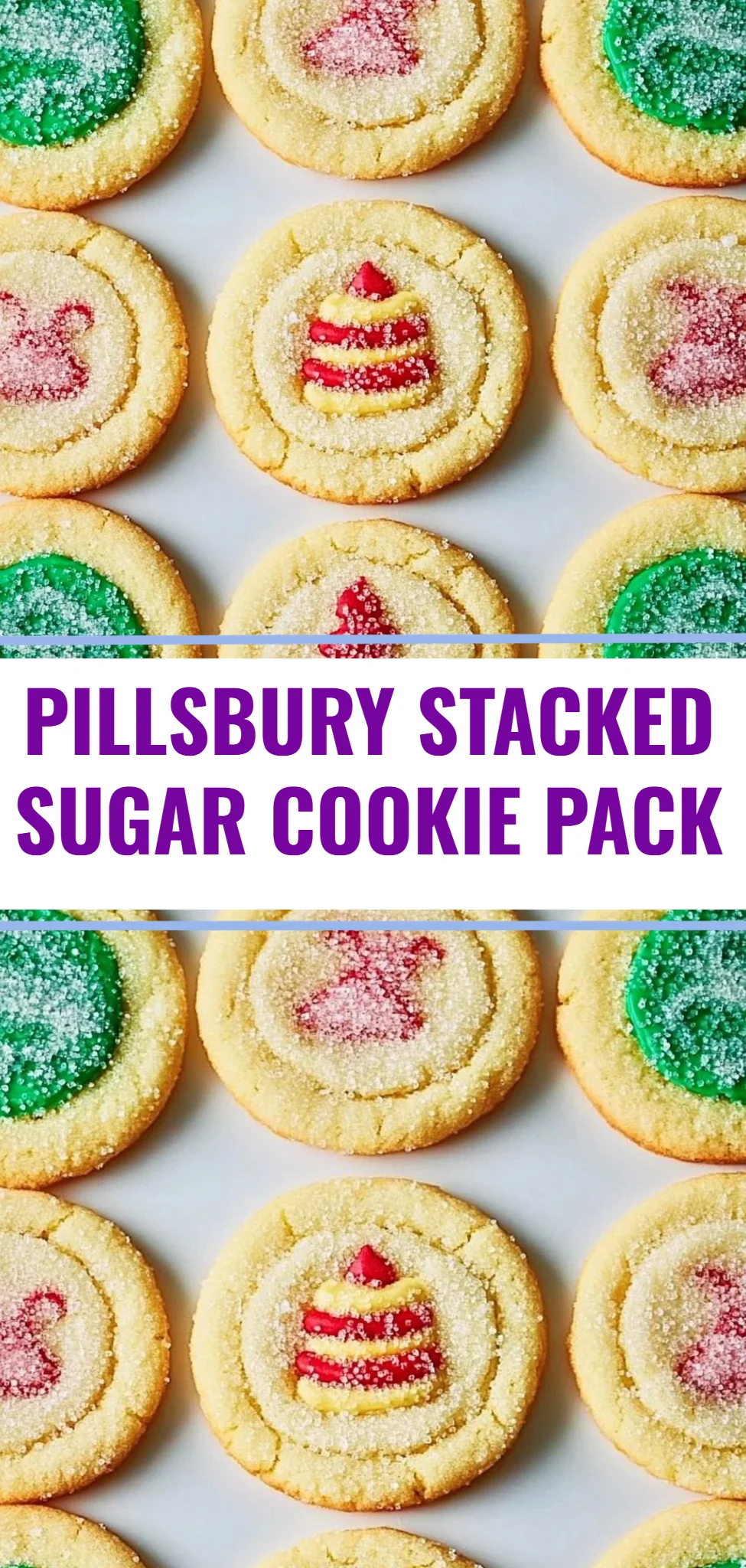 Pillsbury Stacked Sugar Cookie Pack