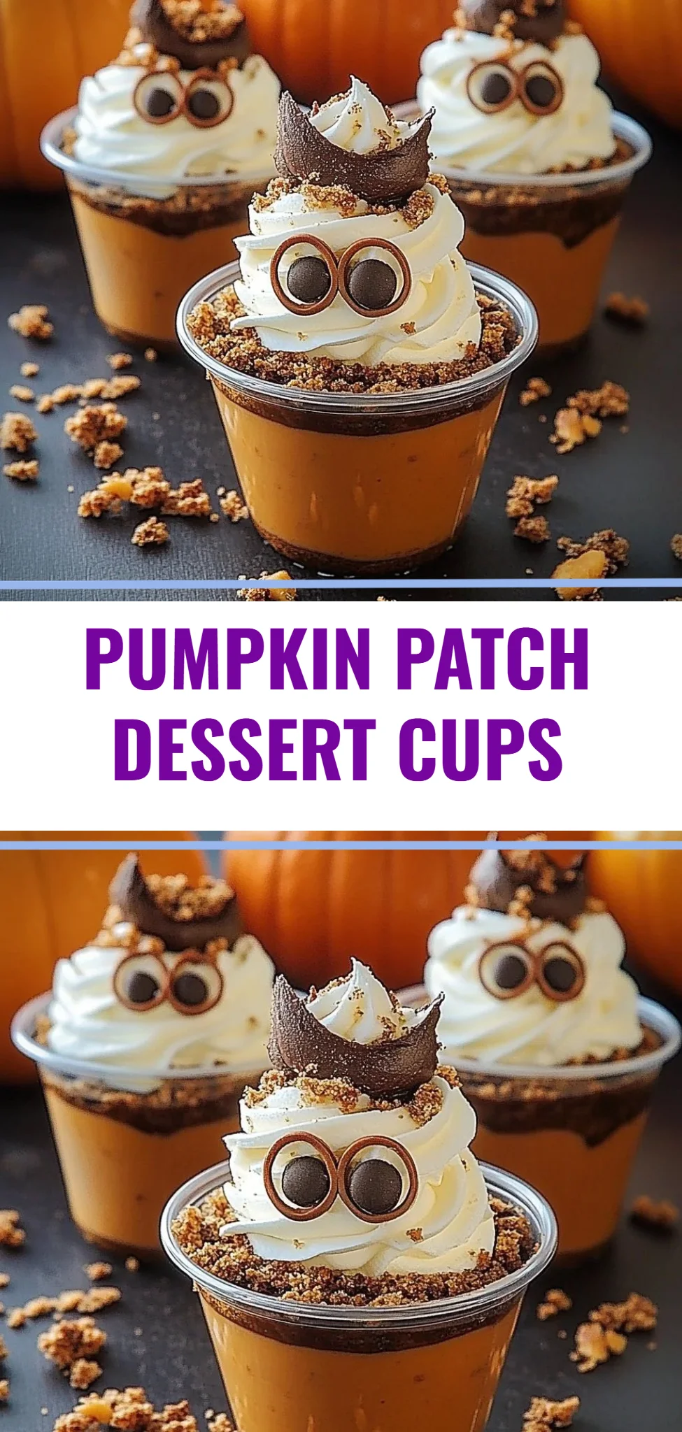 Pumpkin Patch Dessert Cups