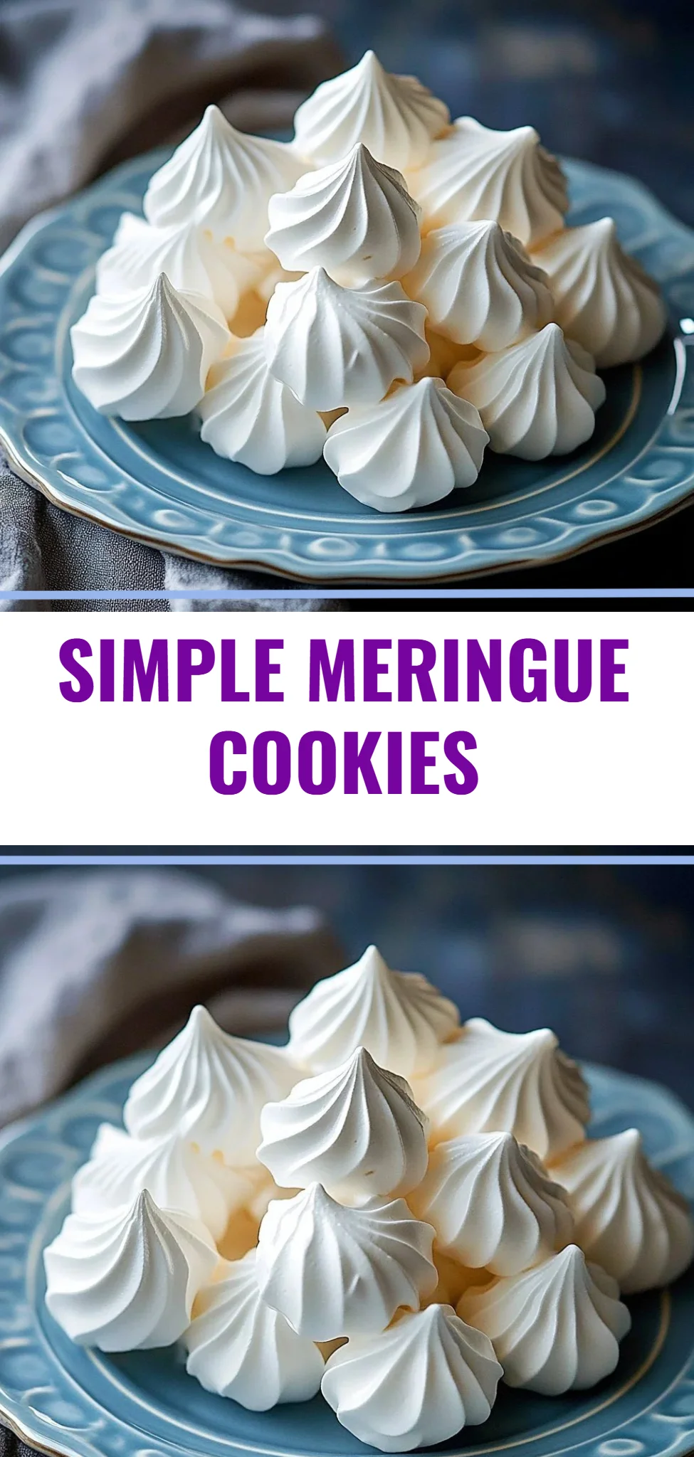 Simple Meringue Cookies