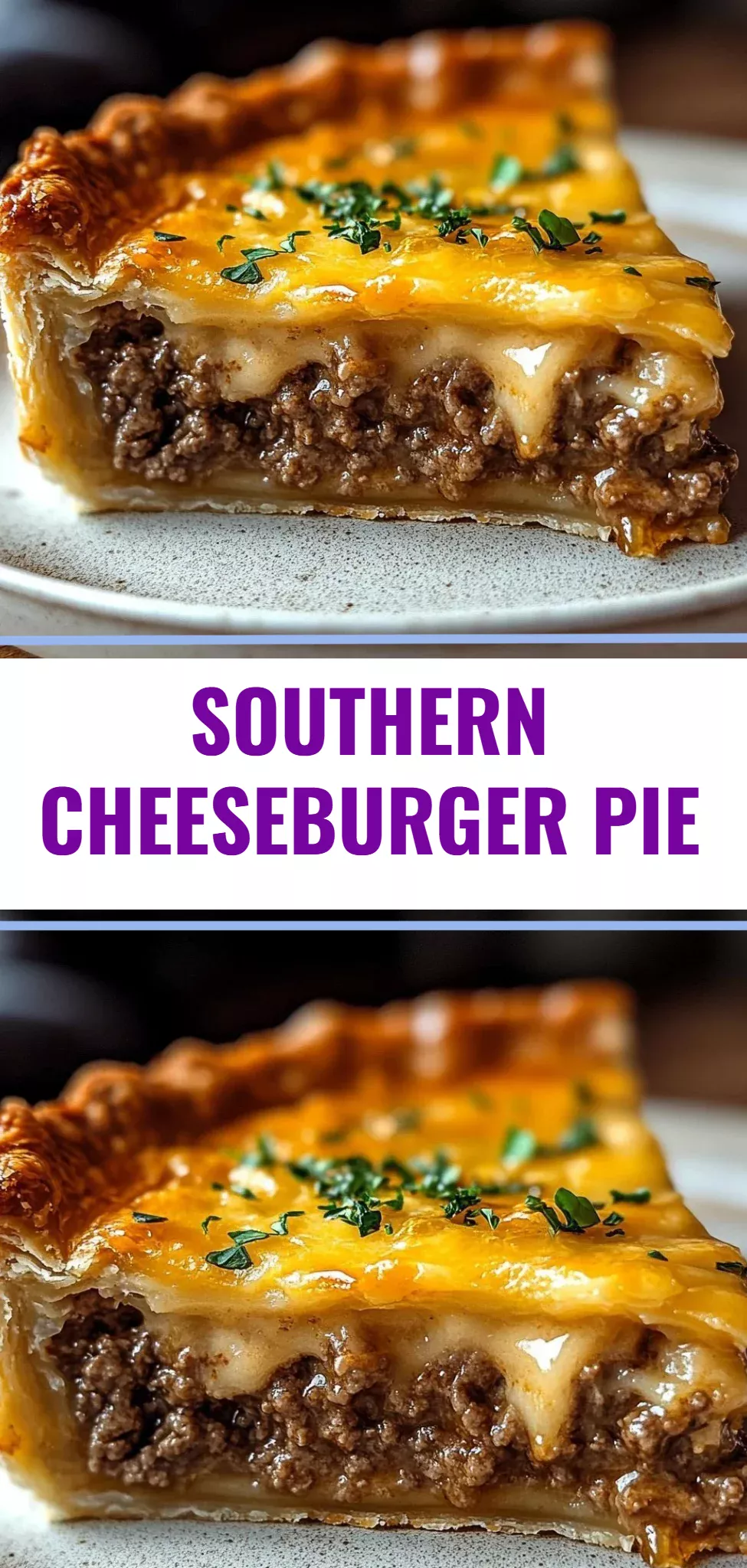 Southern Cheeseburger Pie