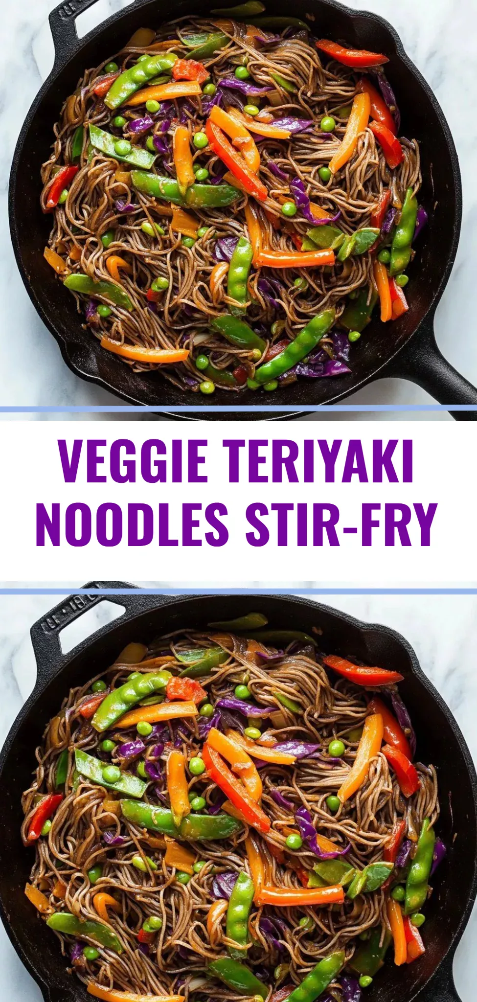 Veggie Teriyaki Noodles Stir-Fry